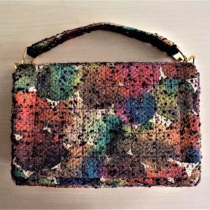 Designer Handmade Crossbody Handbag. 10"x6.5"x2.5"